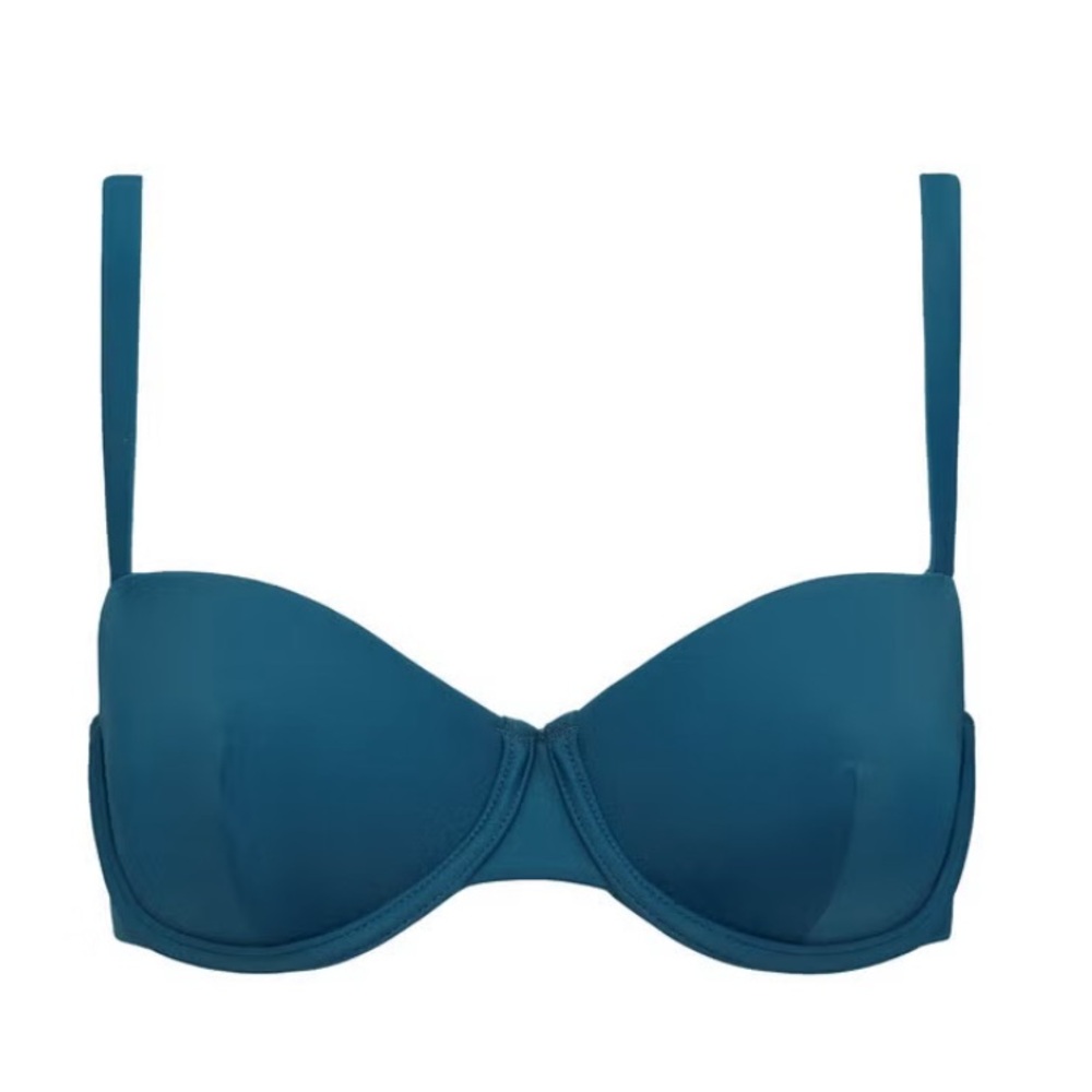 NWT CUUP Swim Balconette Bikini Top Size 38D 40C 42B 15 Horizon underwire